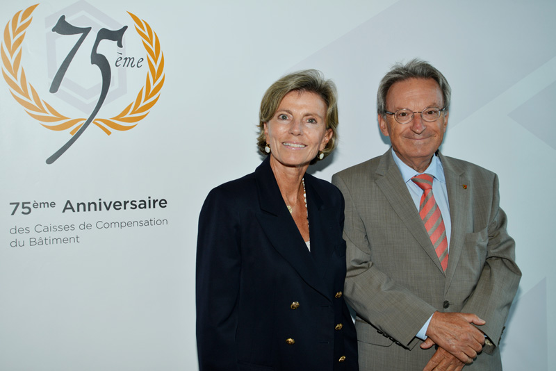 Photo du jubilé des Caises de Compensation du Bâtiment